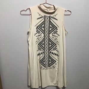 Black and white dress